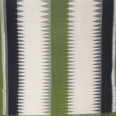 Green White Handloom Cotton Pochampally Saree.