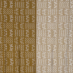 Green Handloom Cotton Sambalpuri Saree.