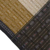 Green Handloom Cotton Sambalpuri Saree.