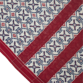 Red White Handloom Cotton Pochampally Saree.