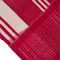 Red White Handloom Cotton Pochampally Saree